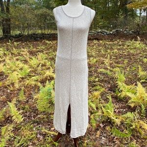 ISABELLA BIRD DRESS MAXI SLEEVELESS TAN SMALL